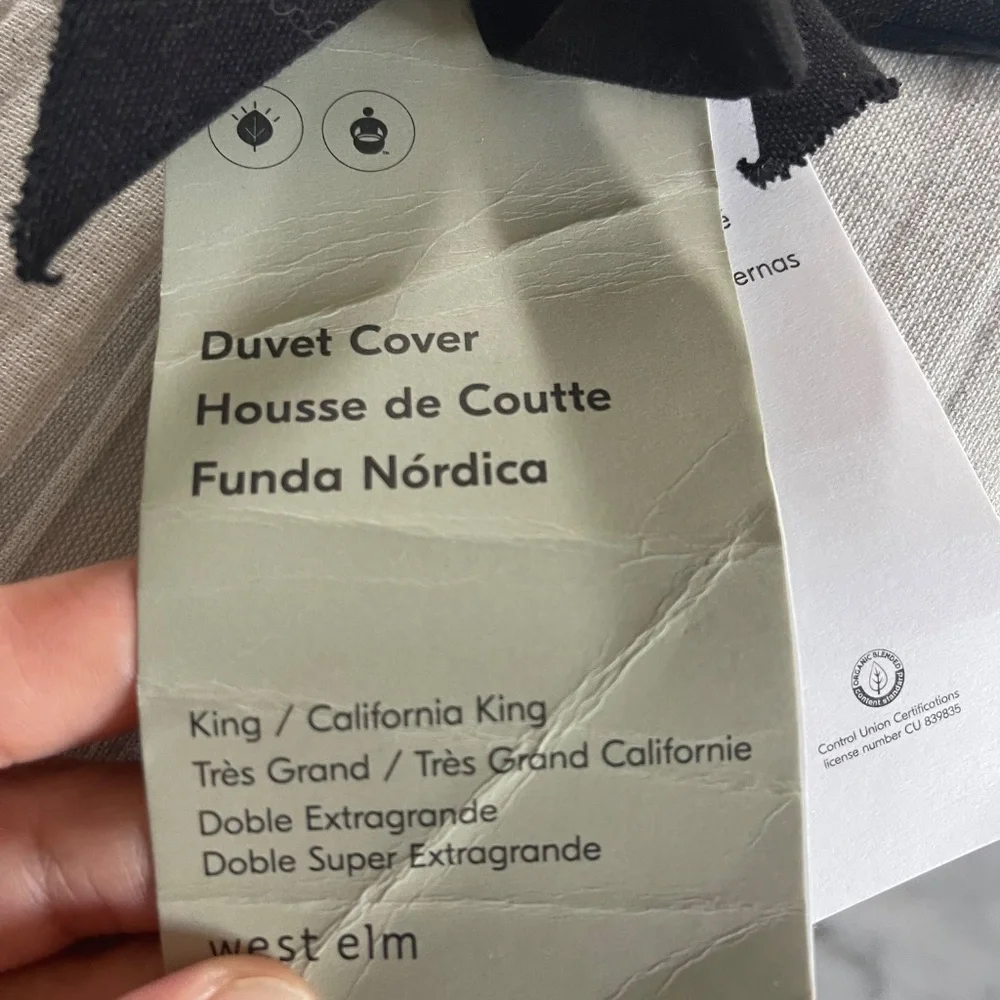 West Elm king size